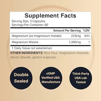 Buy Magnesium Malate 1500mg Capsules Price in Pakistan