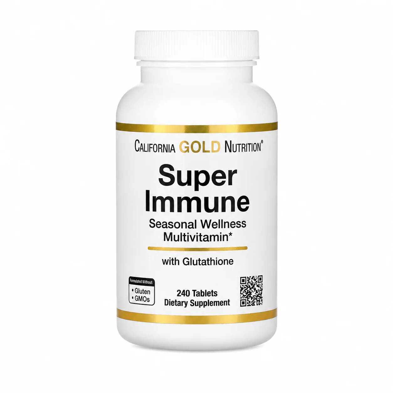 California Gold Nutrition Super Immun Seasonal Wellness Multivitamin 240 Tablets — California Gold Nutrition — Tablets — in Pakistan