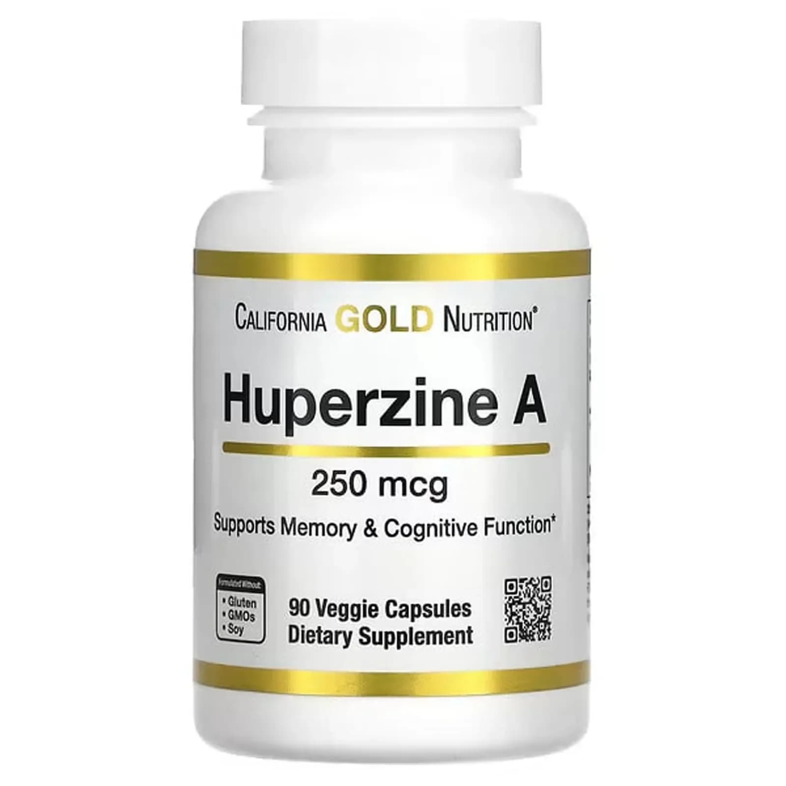 California Gold Nutrition Huperzine 250 mcg 90 Veggie Capsules — California Gold Nutrition — Veggie Capsules — in Pakistan