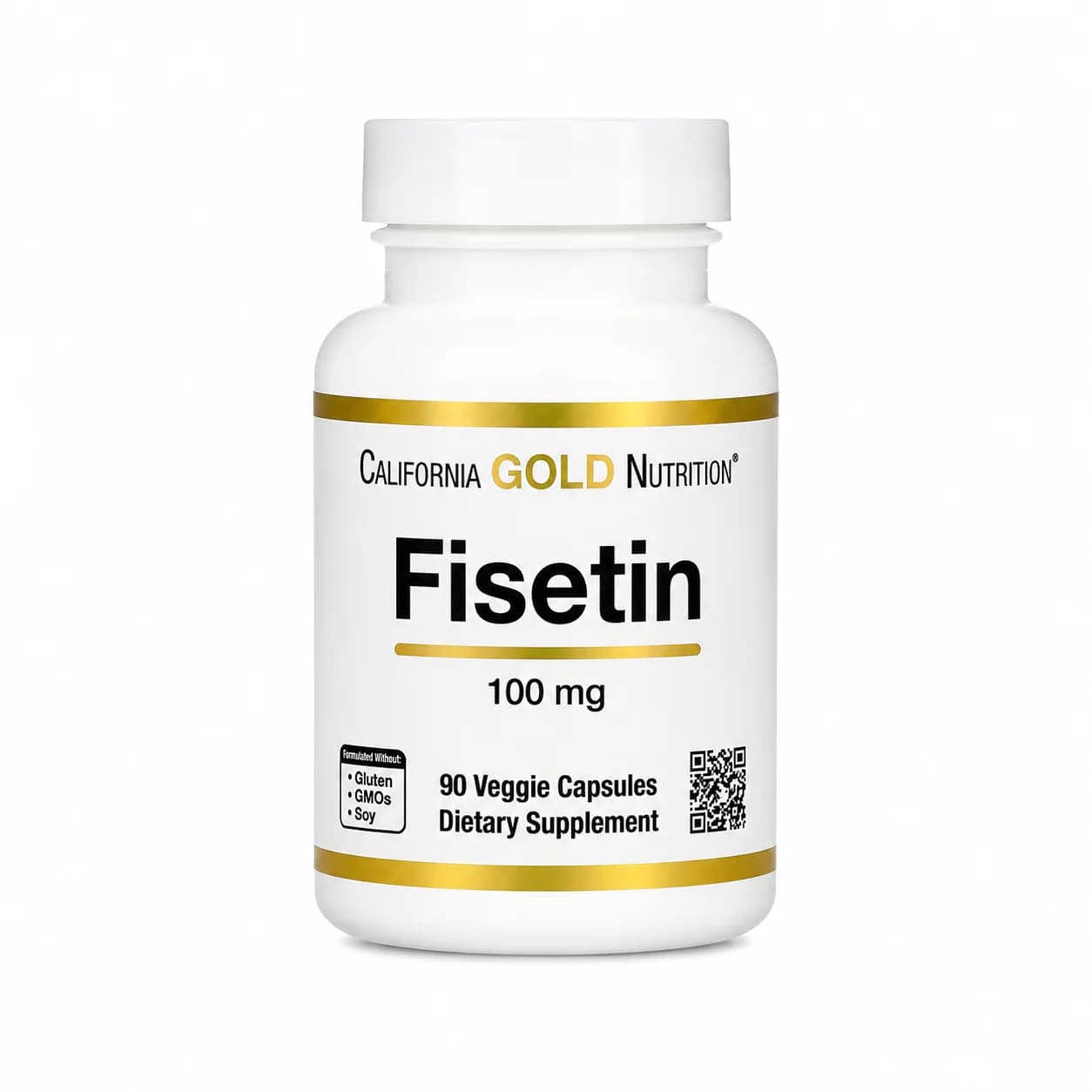 California Gold Nutrition Fisetin 100 mg 90 Veggie Capsules — California Gold Nutrition — Veggie Capsules — in Pakistan
