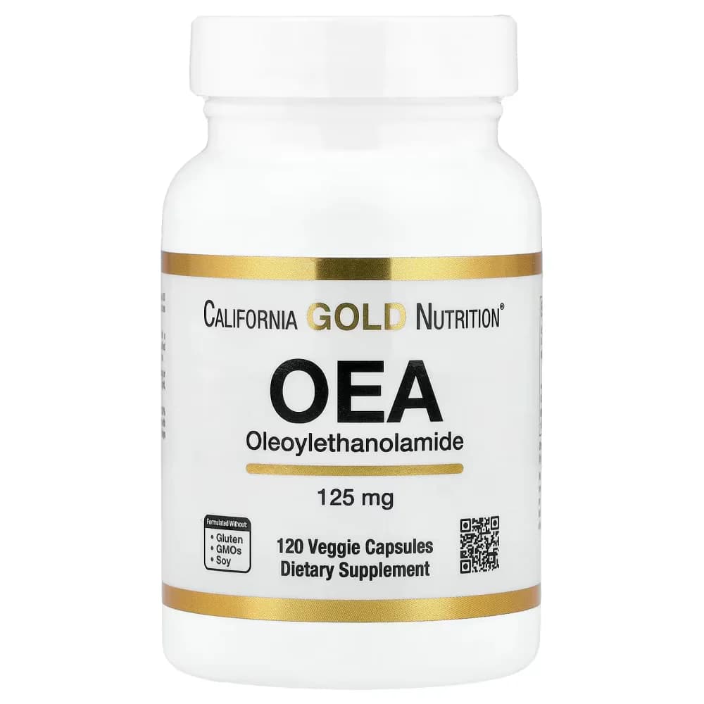 California Gold Nutrition OEA Oleoylethanolamide, 125mg 120 Veggie Capsules — California Gold Nutrition — Veggie Capsules — in Pakistan