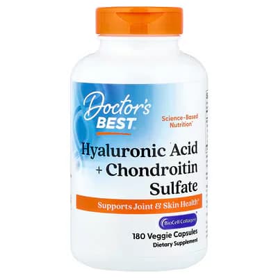 Doctor's Best Hyaluronic Acid + Chondroitin Sulfate Veggie Capsules — Doctor's Best — Veggie Capsules — in Pakistan