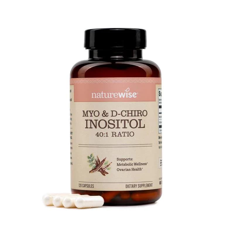 NatureWise Myo & D-Chiro Inositol 40:1 Ratio 120 Capsules — NatureWise — Capsules — in Pakistan