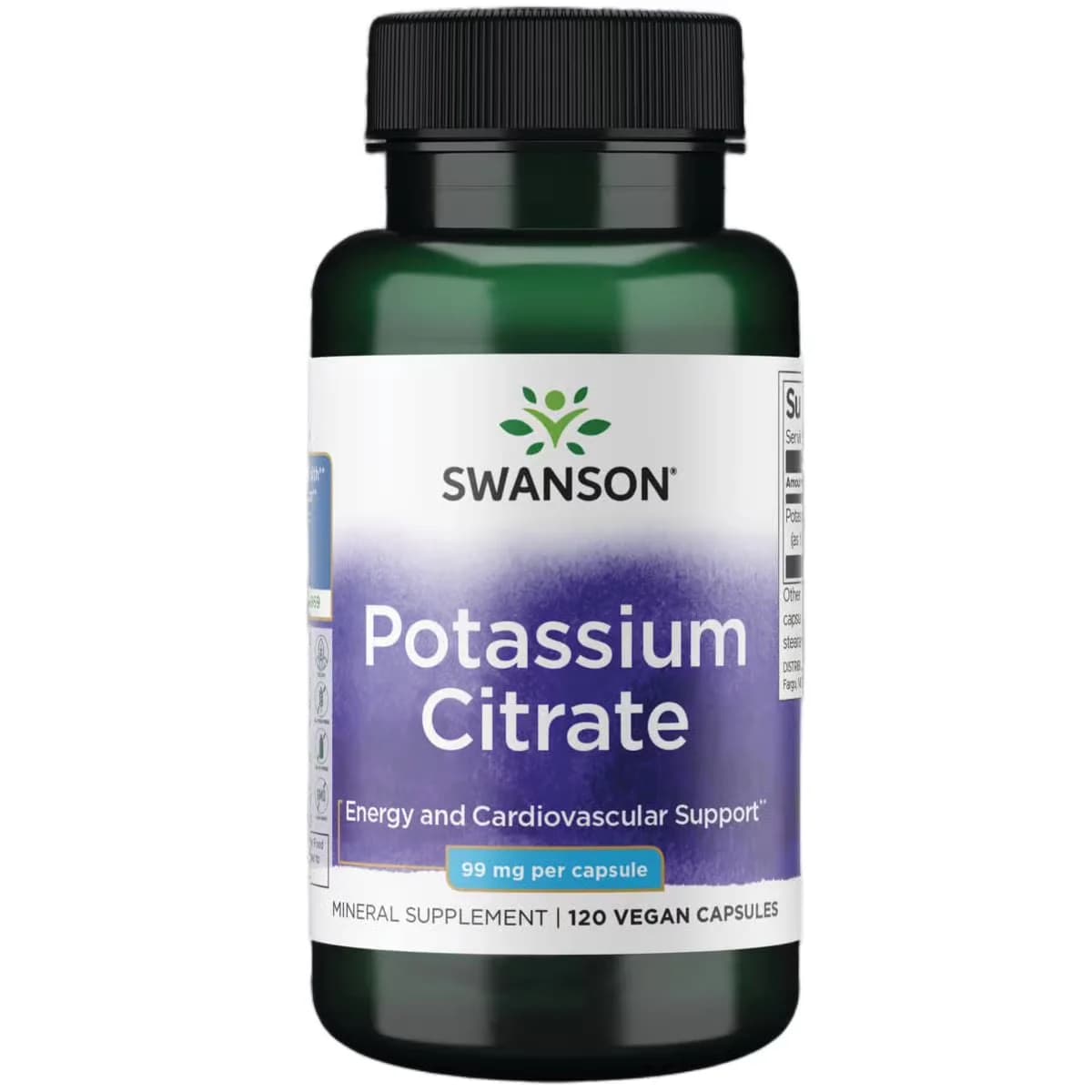 Swanson Vitamins, Potassium Citrate 99mg 120 Vegan Capsules — Swanson — capsule — in Pakistan