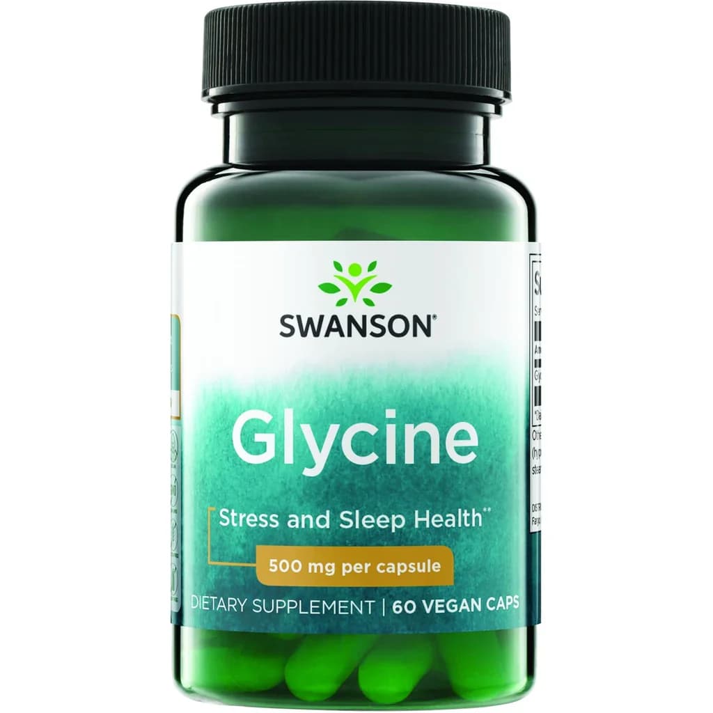 Swanson Vitamins Glycine 500mg 60 Veggie Capsules — Swanson — capsule — in Pakistan