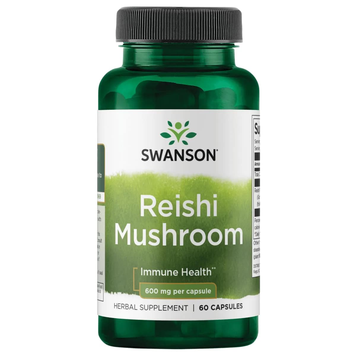 Swanson Vitamins, Reishi Mushroom 600mg 60 Vegan Capsules β Swanson β capsules β in Pakistan