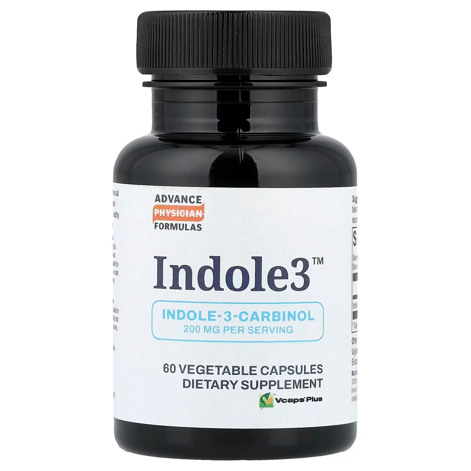 Advance Physician Formulas Indole-3-Carbinol 200 mg, 60 Vegetable Capsules