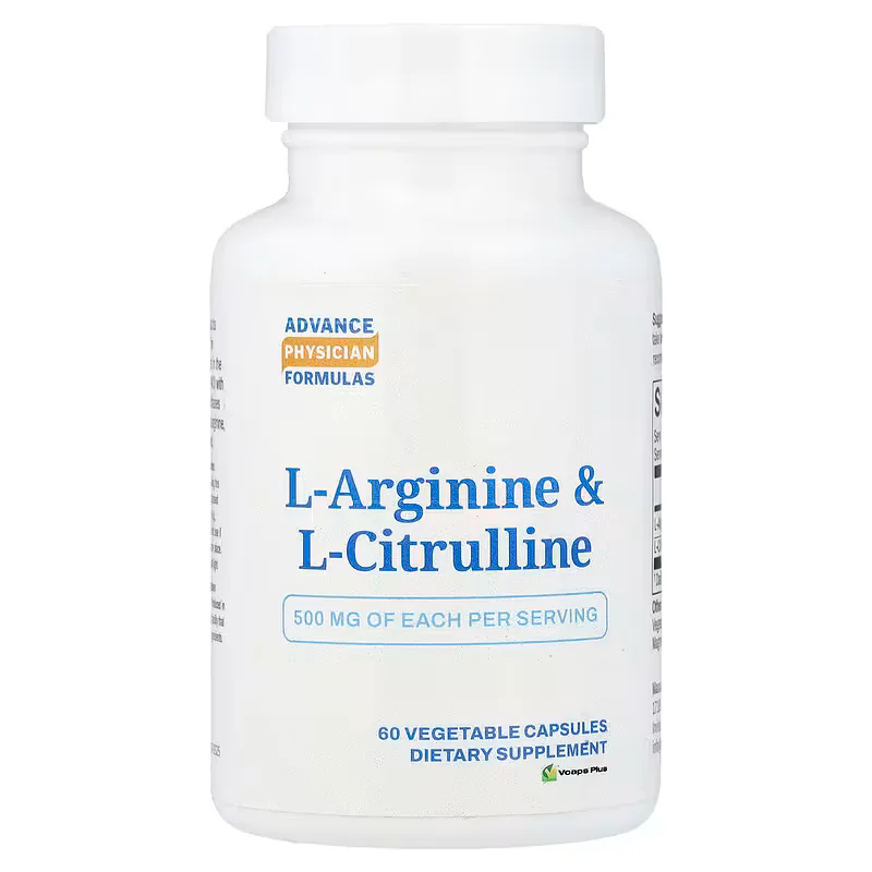Advance Physician Formulas L-Arginine & L-Citrulline 60 Vegetable Capsules
