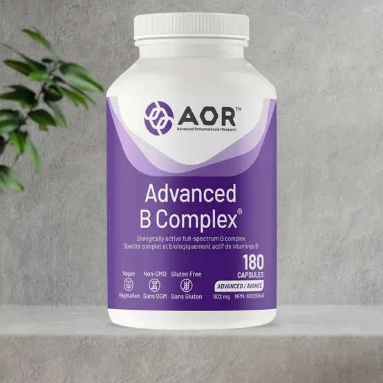 Advanced Orthomolecular Research (AOR) Advanced B Complex Capsules