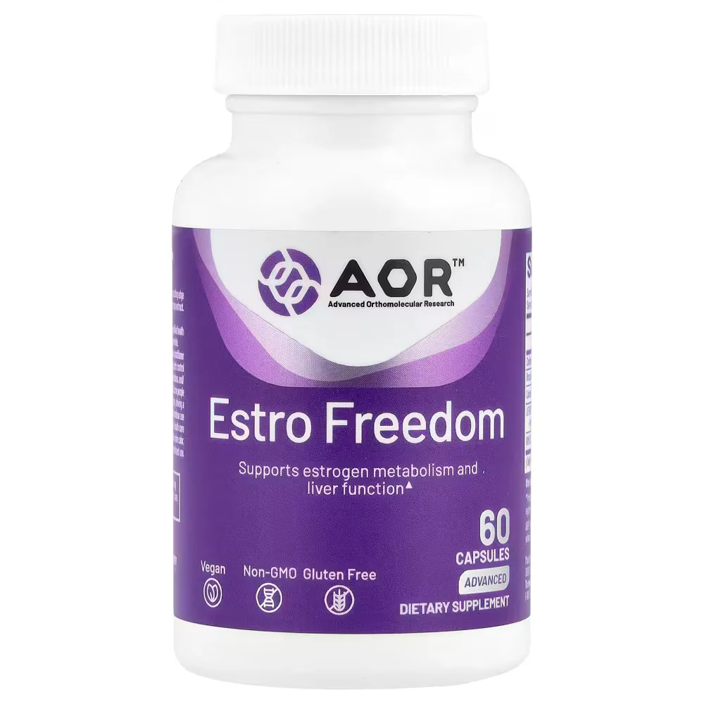 Advanced Orthomolecular Research (AOR) Estro Freedom 60 Capsules