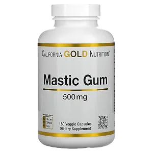 California Gold Nutrition, Mastic Gum, 500 mg