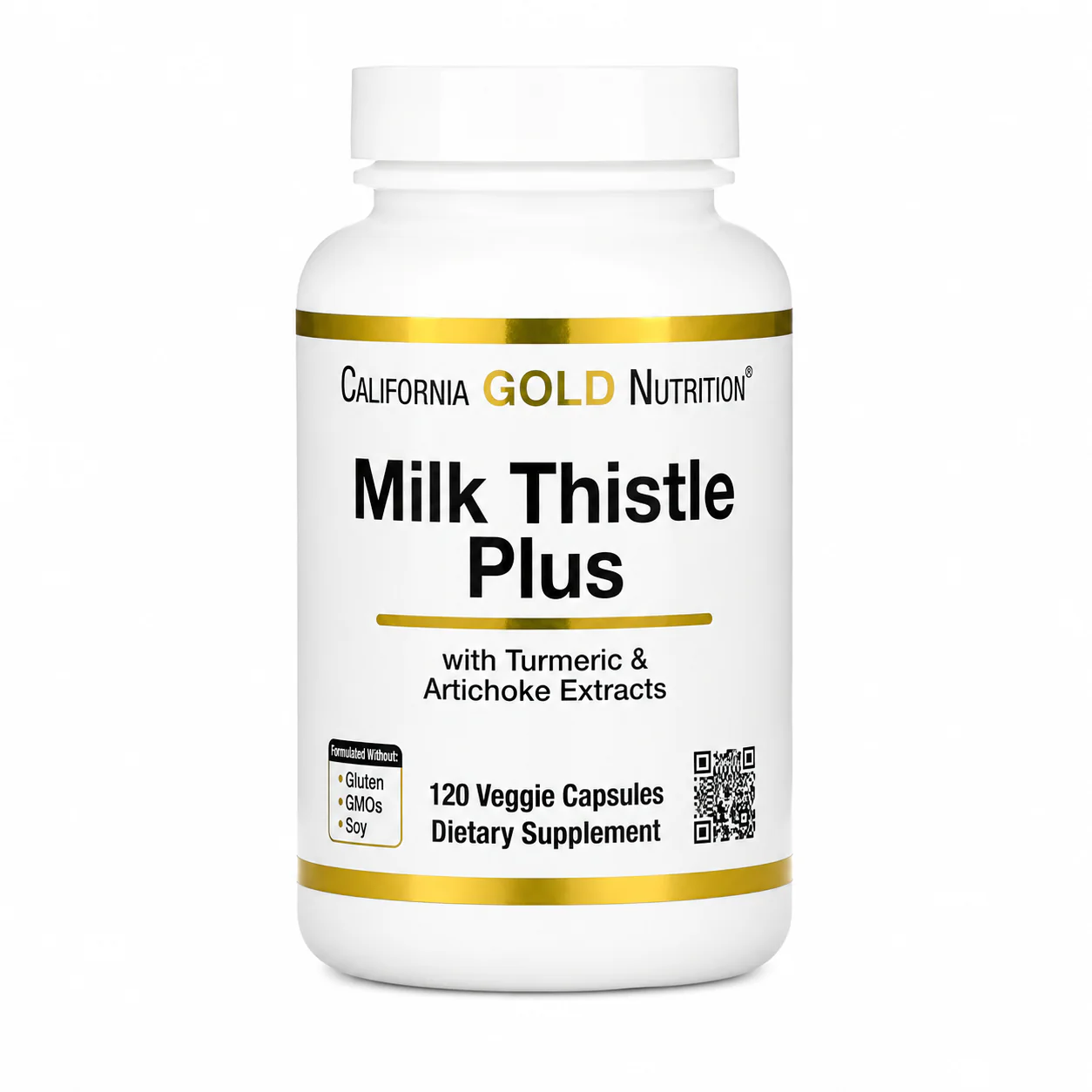 California Gold Nutrition Milk Thistle Plus 120 Veggie Capsules