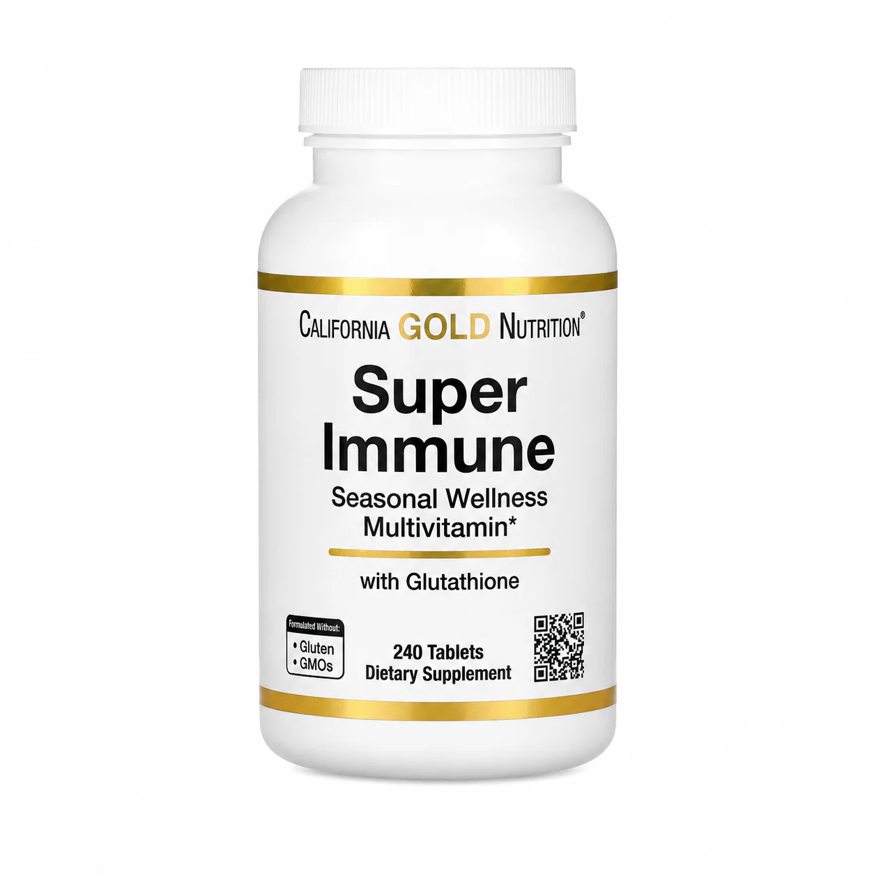 California Gold Nutrition Super Immun Seasonal Wellness Multivitamin 240 Tablets