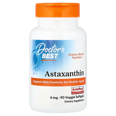 Doctor's Best Astaxanthin 6mg 90 Veggie Softgels
