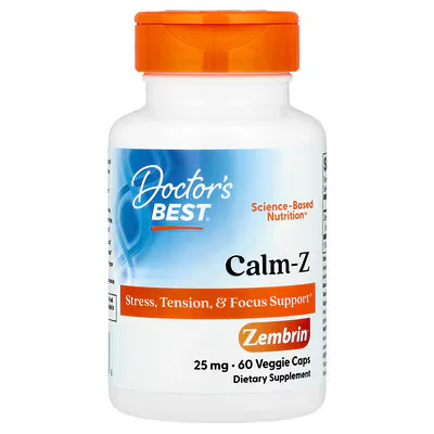 Doctor's Best Calm-Z 25mg 60 Veggie Caps