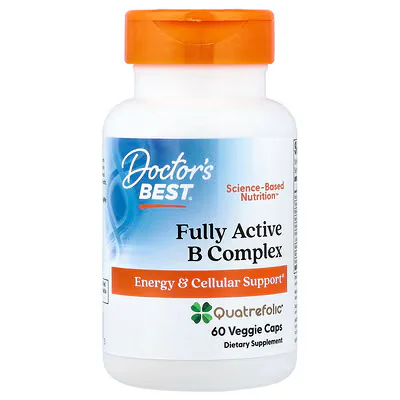 Doctor's Best Fully Active B Complex Veggie Caps