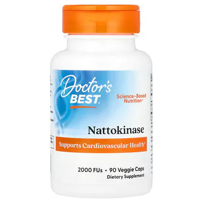 Doctor's Best Nattokinase 2000 FUs Veggie Caps