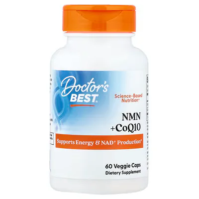 Doctor's Best NMN + CoQ10 60 Veggie Caps