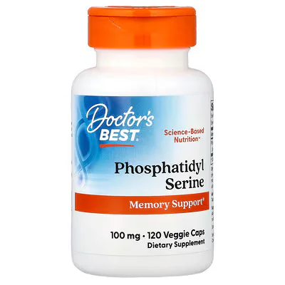 Doctor's Best Phosphatidyl Serine 100mg 120 Veggie Caps