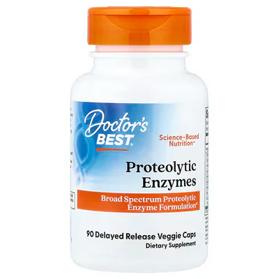 Doctor's Best Proteolytic Enzymes 90 Delayed Release Veggie Caps