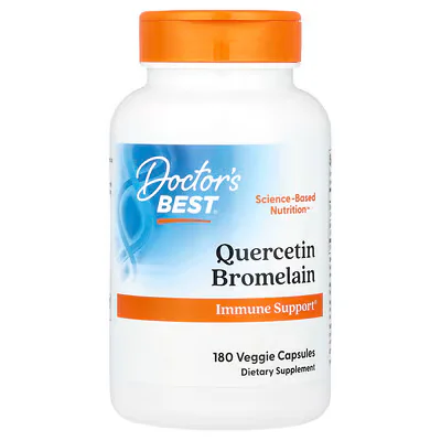 Doctor's Best Quercetin Bromelain Veggie Capsules
