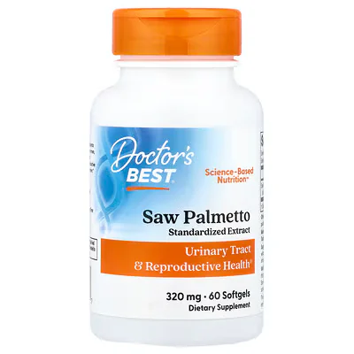 Doctor's Best Saw Palmetto Standardized Extract 320mg Softgels