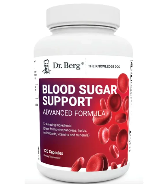 Dr. Berg Blood Sugar Support Advanced Formula with Chromium & Potassium