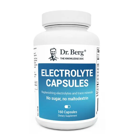 Dr. Berg Electrolyte Capsules with Potassium and Magnesium