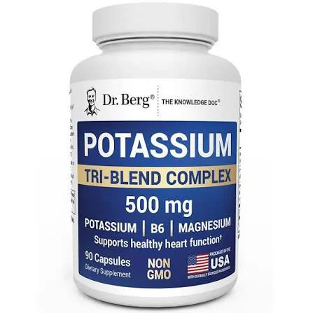 Dr. Berg Potassium Tri-Blend Complex
