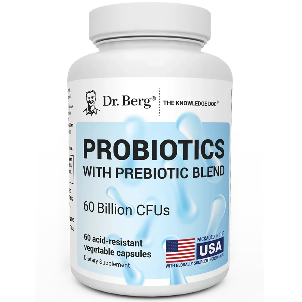 Dr. Berg 60 Billion Probiotics with Prebiotic Blend