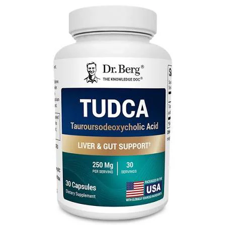Dr. Berg TUDCA 250mg – Tauroursodeoxycholic Acid