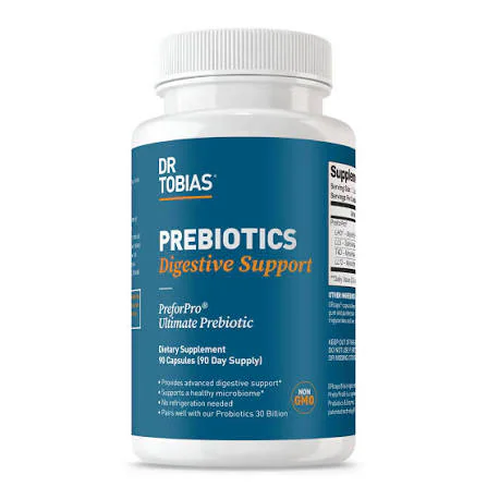 Dr. Tobias, Prebiotics, Digestive Support Capsules