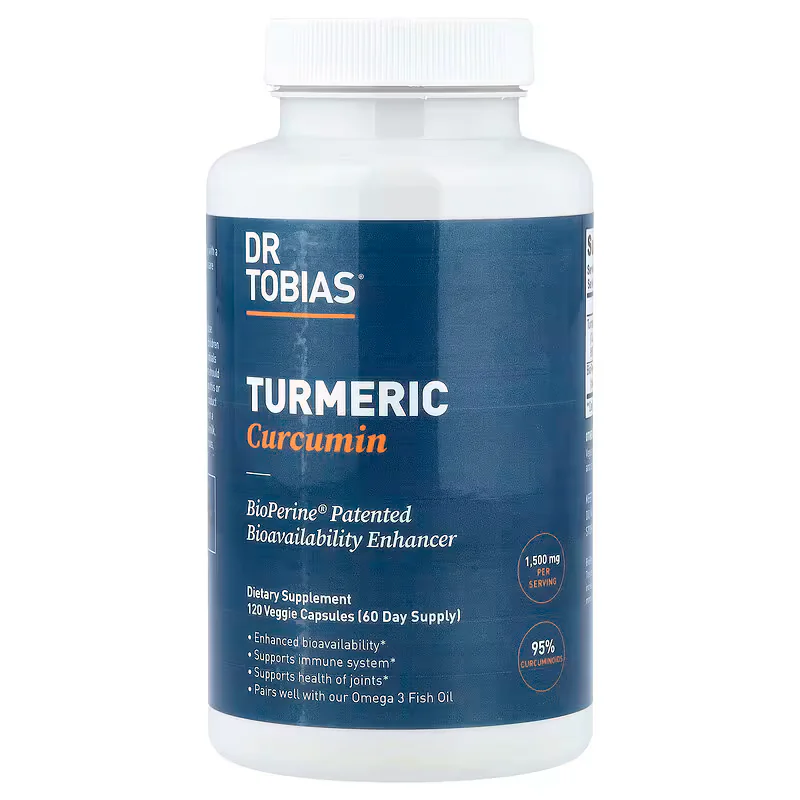 Dr. Tobias, Turmeric Curcumin  Capsules