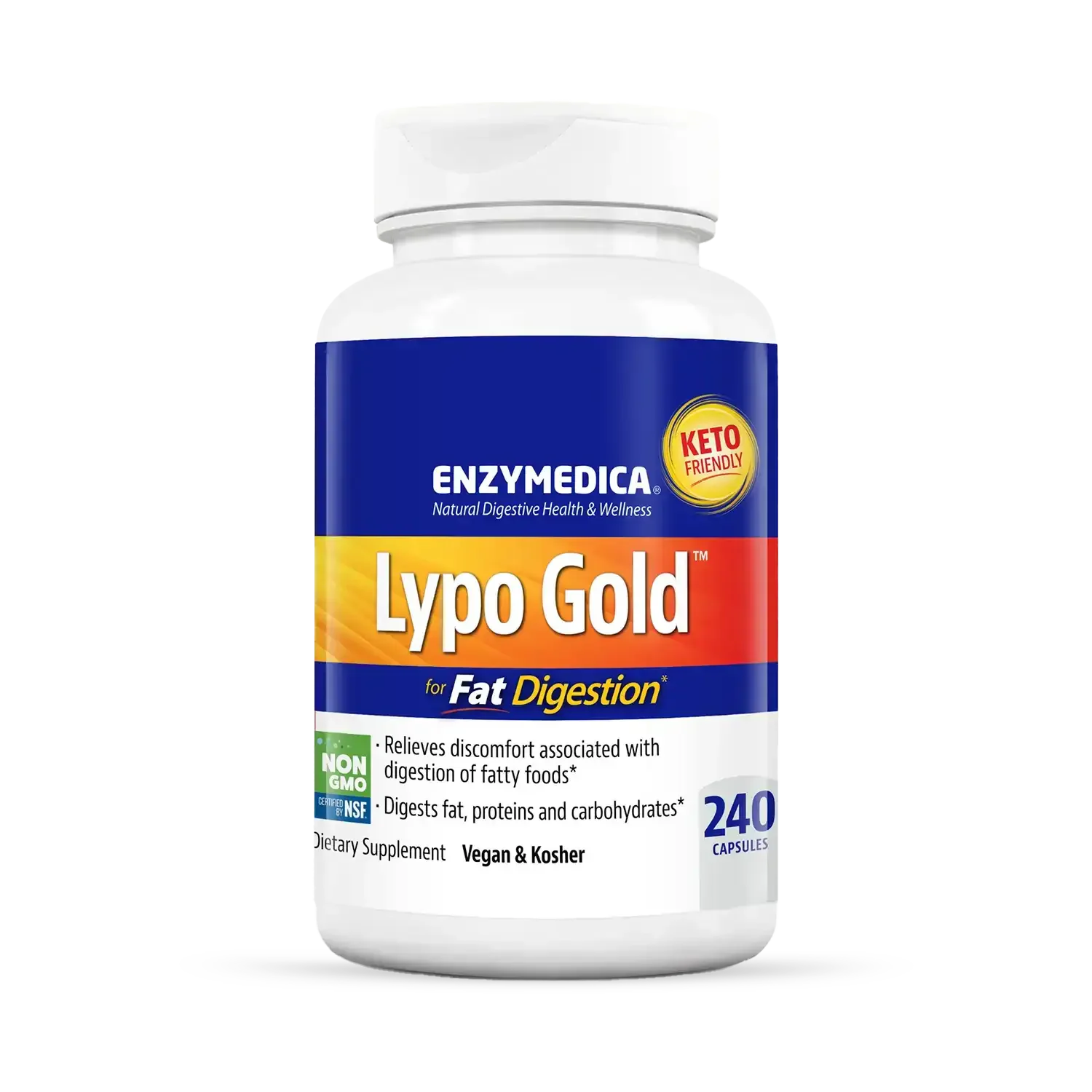 Enzymedica Lypo Gold, For Fat Digestion Capsules