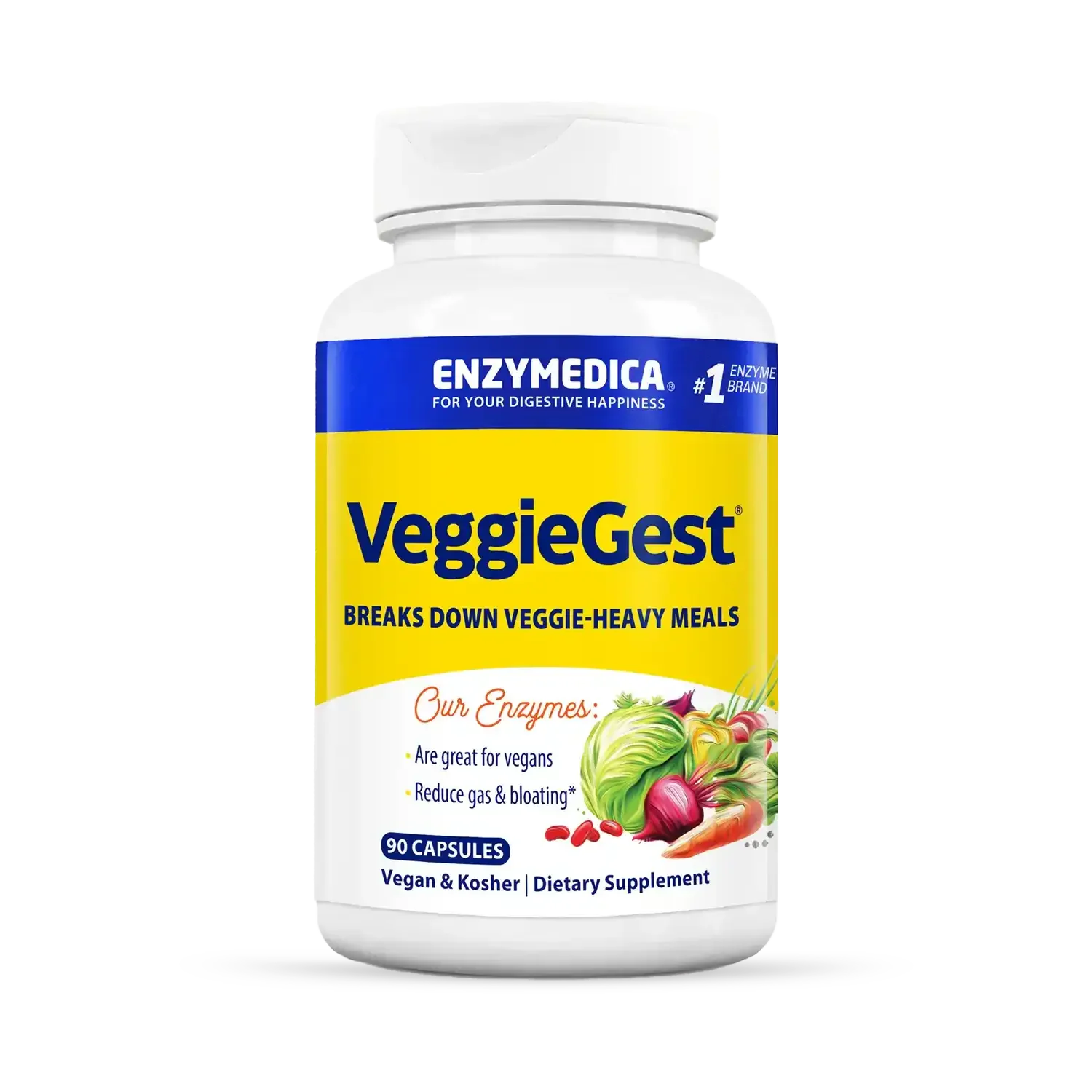 Enzymedica VeggieGest Capsules