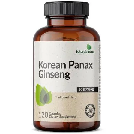 Futurebiotics Korean Panax Ginseng 120 Capsules