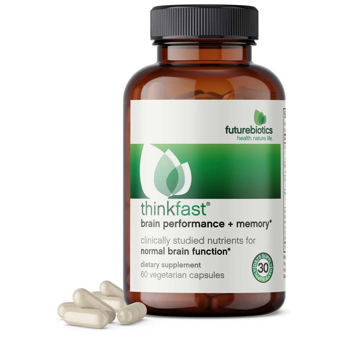 Futurebiotics ThinkFast Brain Performance + Memory  Vegetarian Capsules
