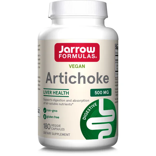 Jarrow Formulas Artichoke 500mg 180 VeggieCapsules