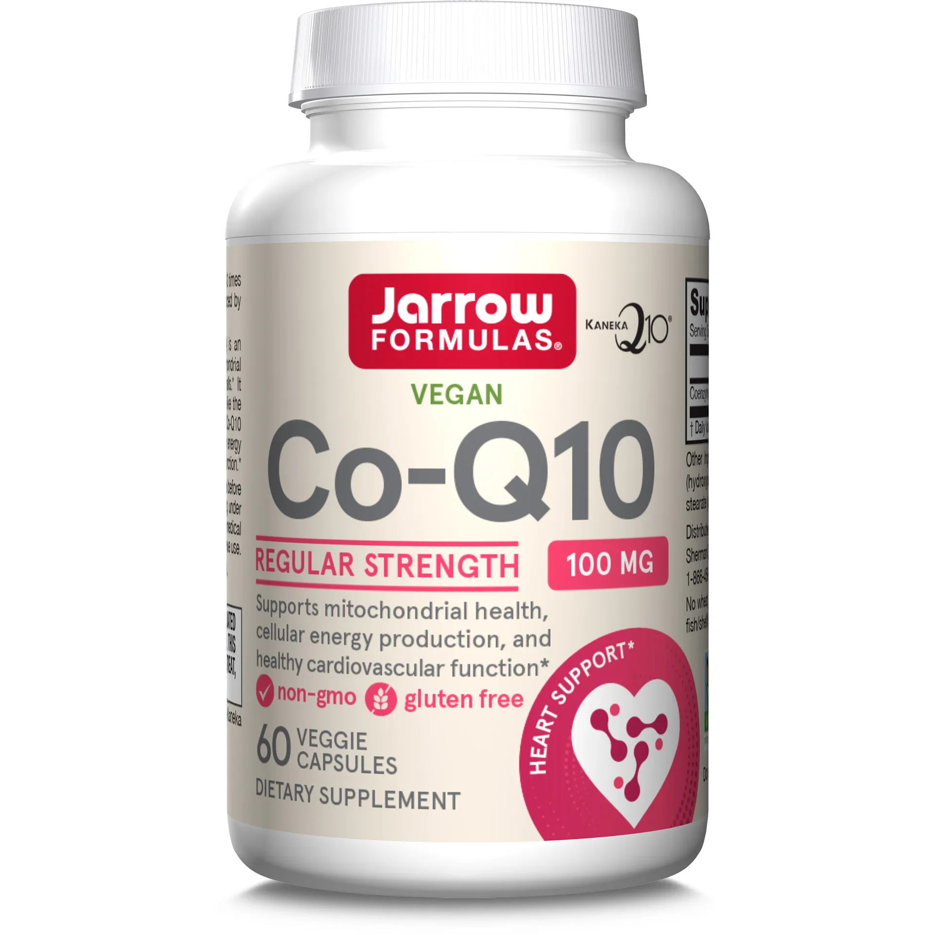 Jarrow Formulas Co-Q10 100mg Veggie Capsules