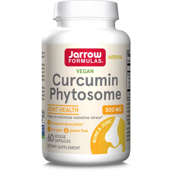 Jarrow Formulas Curcumin Phytosome 500mg Veggie Capsules