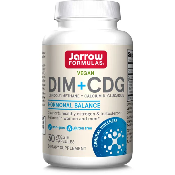 Jarrow Formulas DIM + CDG, 30 Veggie Capsules