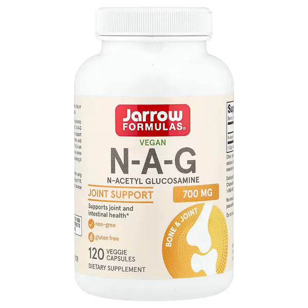 Jarrow Formulas N-A-G 700mg 120 Veggie Capsules
