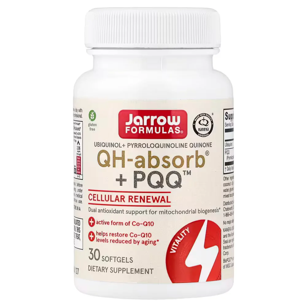 Jarrow Formulas QH-absorb + PQQ Softgels