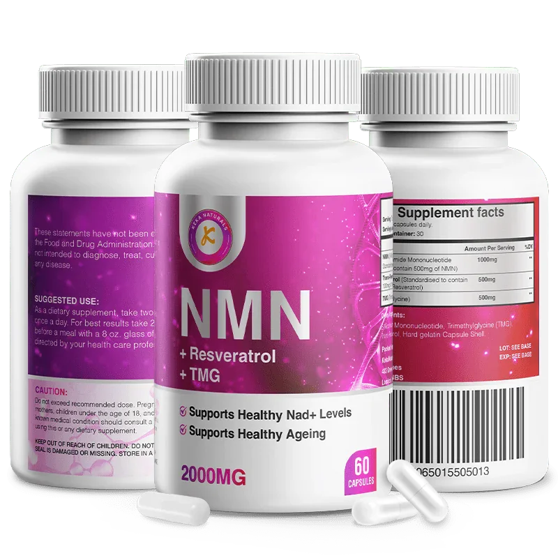 Keka Naturals NMN Complex 2000mg capsules