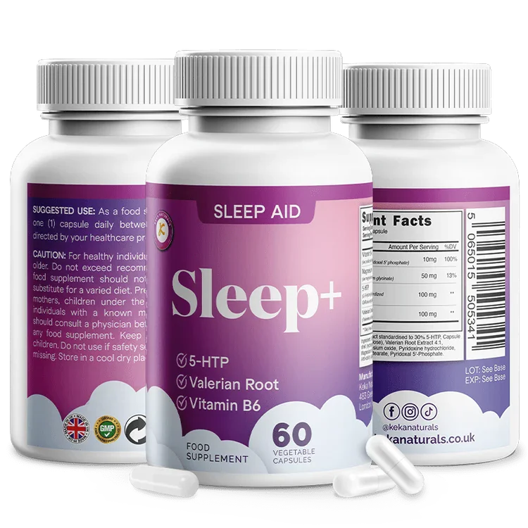 Keka Naturals Sleep Support Sleep+ Capsules