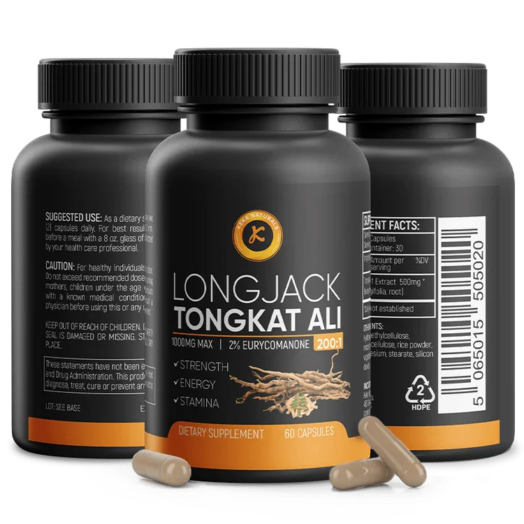 Keka Naturals Tongkat Ali 1000mg Capsules