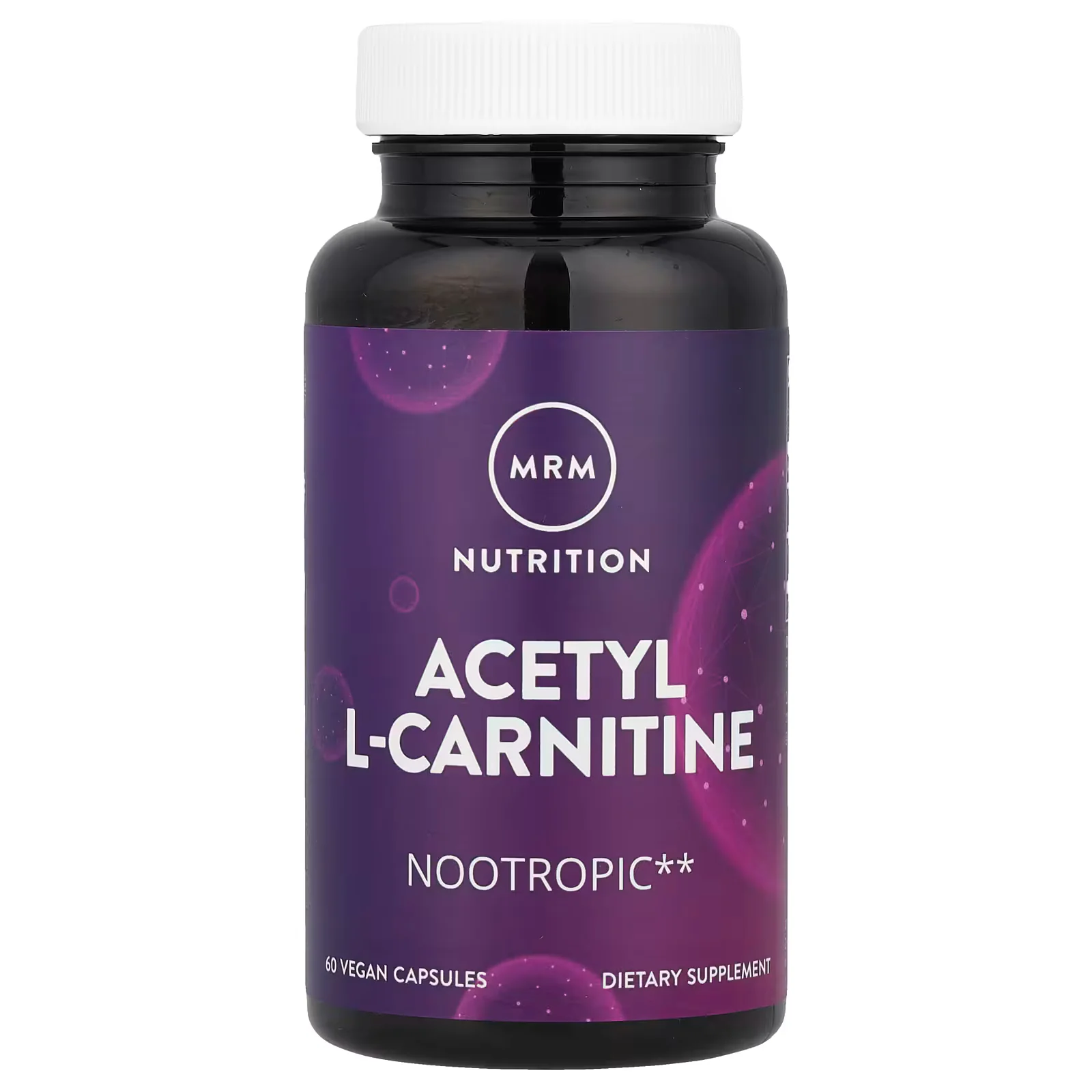 MRM Nutrition Acetyl L-Carnitine 500 mg Vegan Capsules