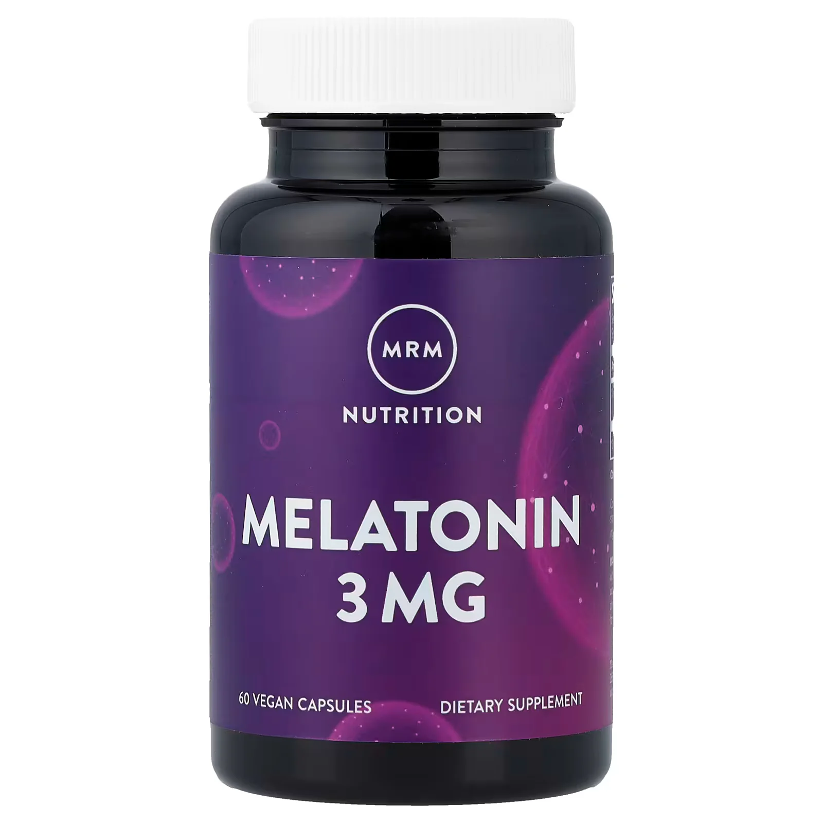 MRM Nutrition Melatonin 3 mg Vegan Capsules