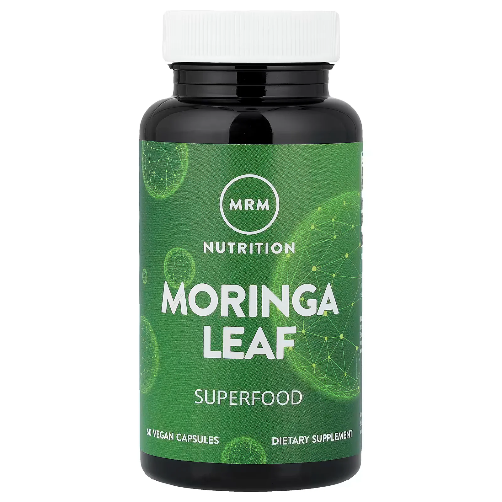 MRM Nutrition Moringa Leaf 600 mg Vegan Capsules