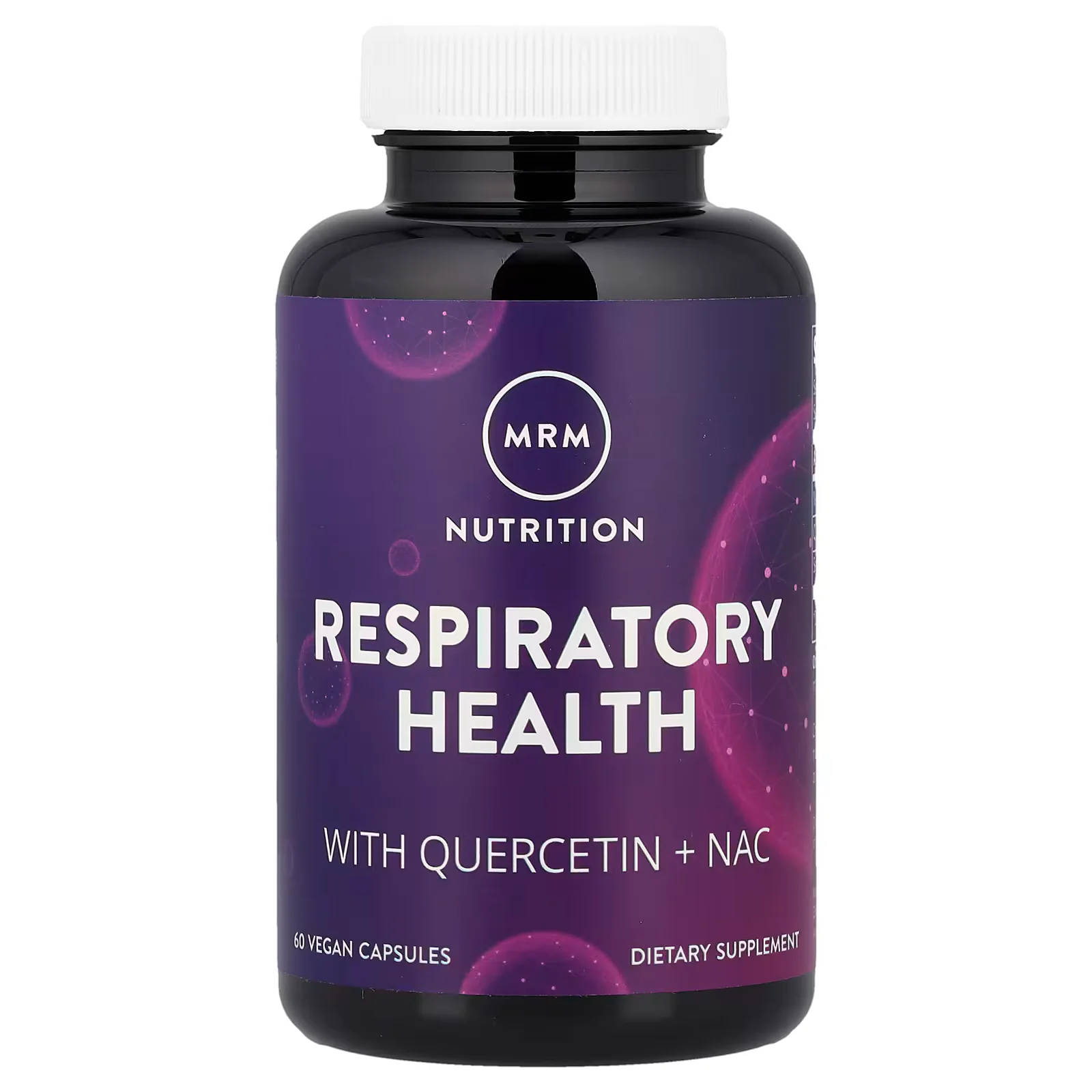 MRM Nutrition Respiratory Health with Quercetin + NAC  Vegan Capsules